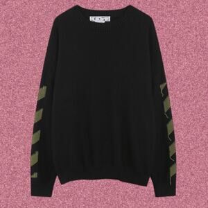 Off-White Black Men's Sweater
